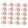 EPIGEIST 20-Piece Clear Cream Jars, Refillable Cosmetic Travel Containers view 1