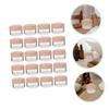 EPIGEIST 20-Piece Clear Cream Jars, Refillable Cosmetic Travel Containers view 3