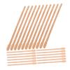 SOIMISS 100-Piece Wooden Spatulas for Body Hair Removal, Khaki view 1