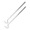 Milisten Stainless Steel Reptile Catching Hooks, Telescopic, 71 cm, 2-Pack view 1