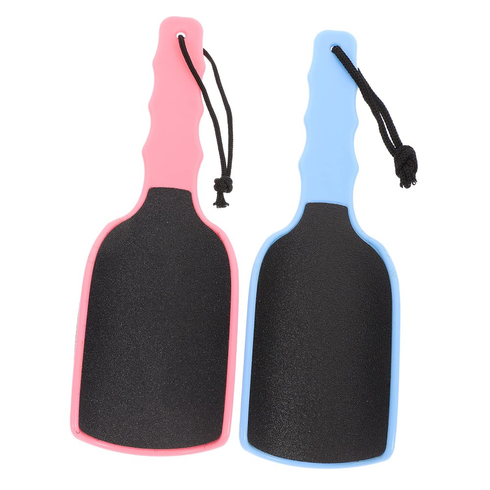 2-Piece Foot Callus Rasp Set with Plastic and Sandpaper