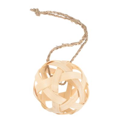 ifundom Hanging Handmade Small Animal Bamboo Food Ball
