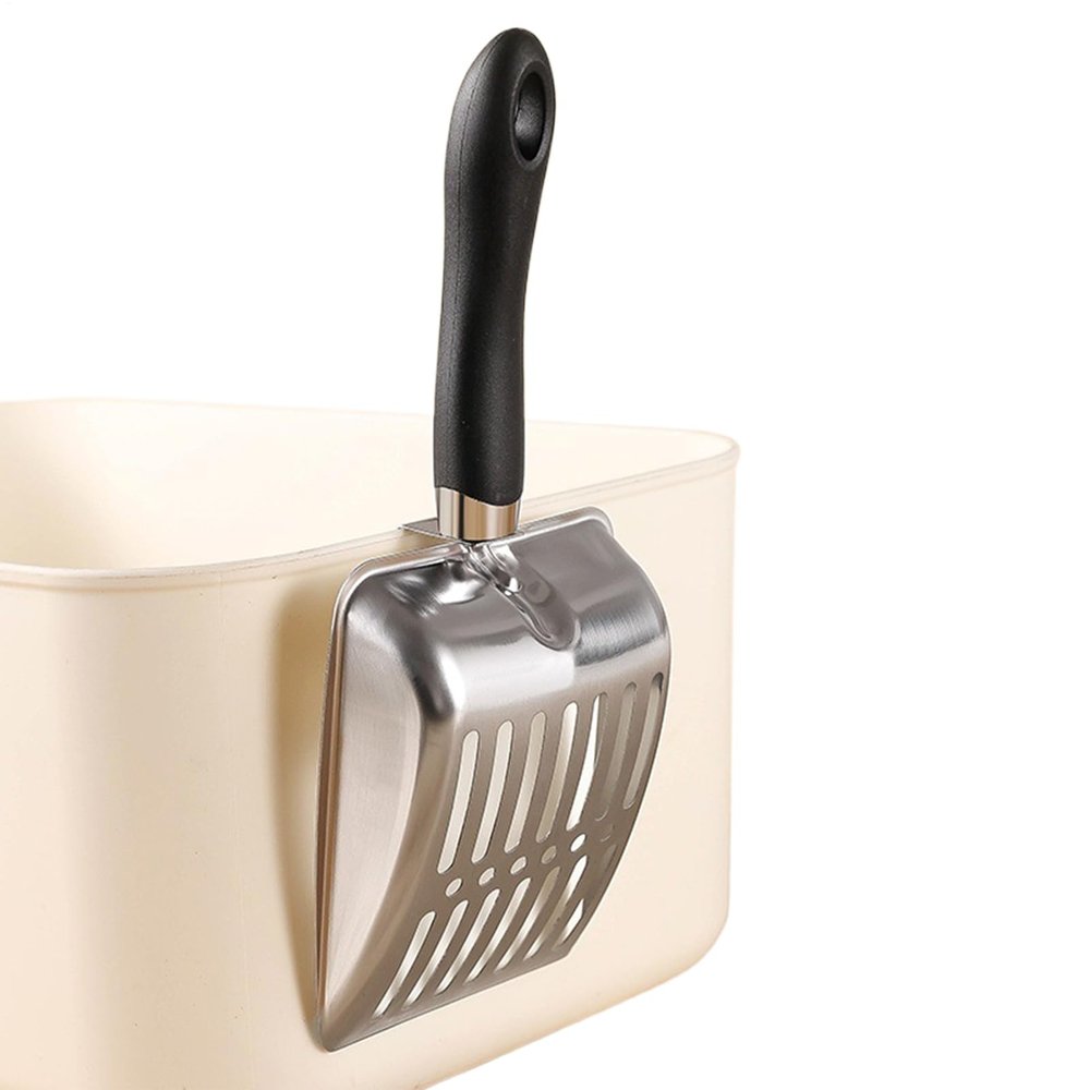 Stainless Steel Cat Litter Scoop with Sifting Function