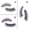 Magnetic Eyelashes, 7-Pair Set with Black Magnetic Eyeliner view 2