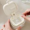 Nuytghr Denture Container with Mirror and Mouthguard Cover view 3