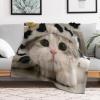 Cute Cat Soft Flannel Fleece Throw Blanket, 140 x 180 cm view 2