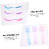 VICASKY Face and Nail Cleaning Brushes with Long Handles, 6-Piece Set view 4