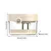 Denture Soaking Container with Protective Cover and Mirror view 2