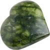 Heart-Shaped Crystal Jewelry, Small Green Crystal Stone Heart view 1