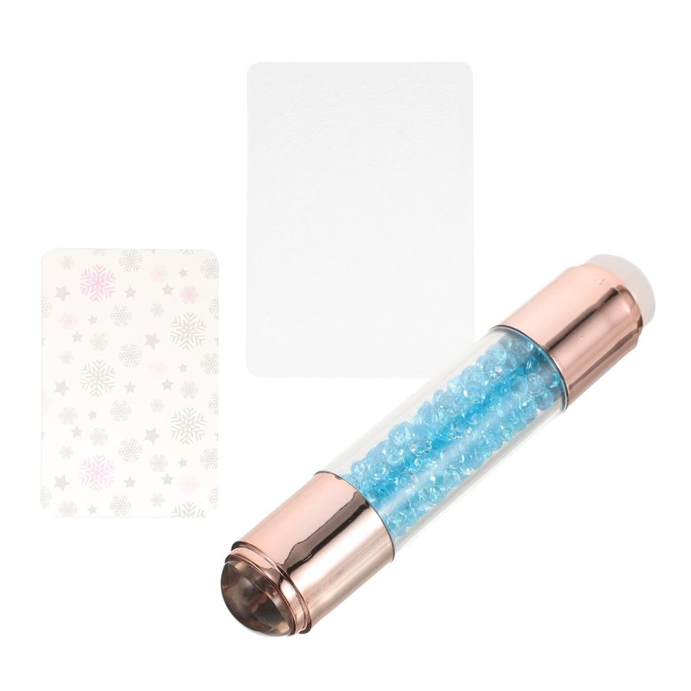 minkissy Silicone French Tip Nail Stamping Tool Set