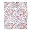RPLIFE Quirky Tree Colorful Flowers Barber Cape, One Size view 1