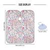 RPLIFE Quirky Tree Colorful Flowers Barber Cape, One Size view 3