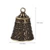 CIYODO DIY Retro Pet Bells, 10 Pieces, Brass view 2