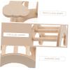 HEMOTON Wooden Ladder for Hamsters and Mice view 2