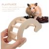 HEMOTON Wooden Ladder for Hamsters and Mice view 4