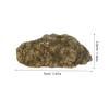 FRCOLOR Agate Geode Set Natural Quartz Stones Gold-Plated view 2