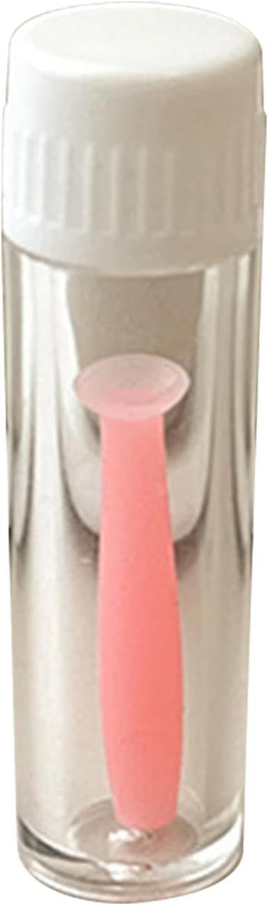 Gryshanyun Pink Contact Lens Remover, Silicone Plunger for Soft and Rigid Lenses, Multipurpose Accessory