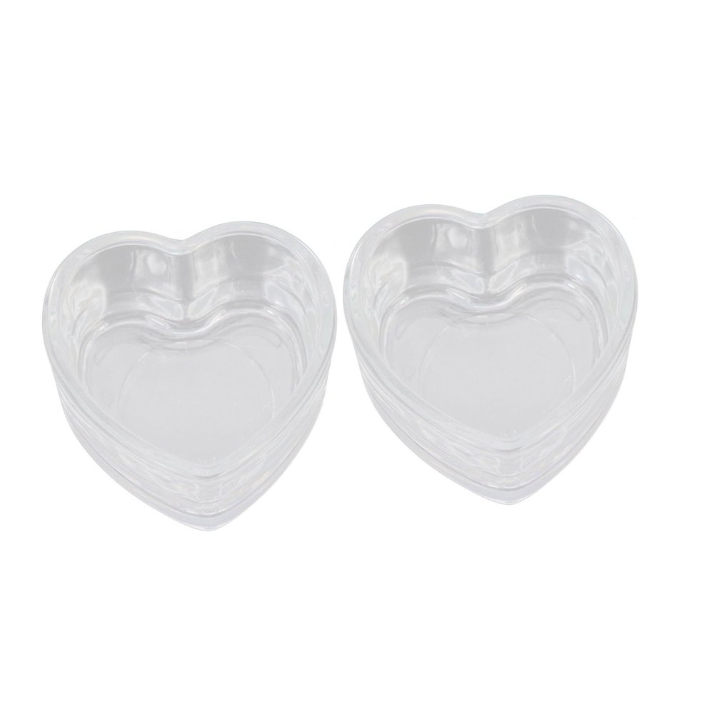 TOYANDONA Transparent Hamster Bowl - 2 Pack