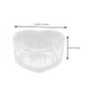TOYANDONA Transparent Hamster Bowl - 2 Pack view 2