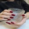 Wahrshei 30 UV-Curing Angola Red Gel Nail Wraps view 3