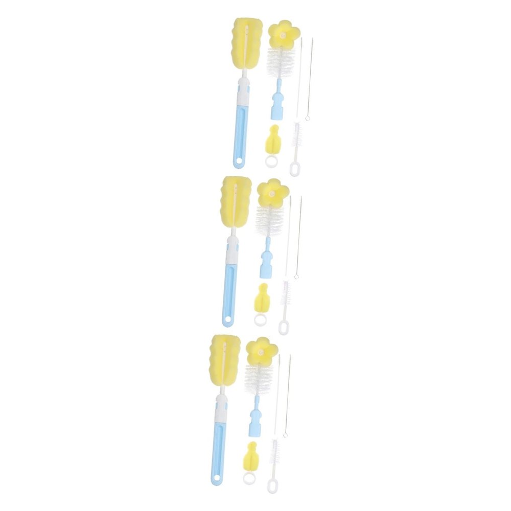 Kisangel 3-Piece Baby Bottle Cleaning and Drying Set