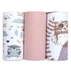 ANDER Baby Burp Cloths 60 x 80 cm, 100% Organic Cotton, Set of 3 view 4