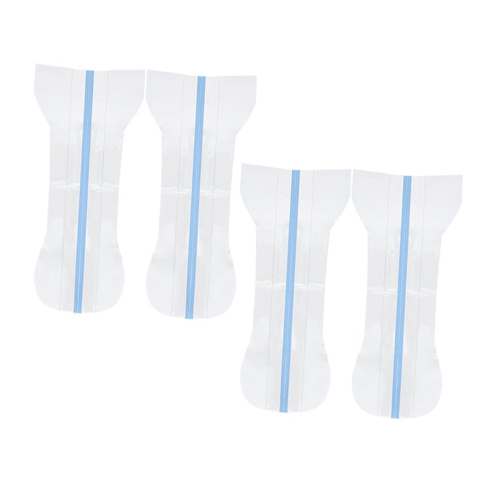 KOMBIUDA Women's Swimming Inserts, 4-Pack, PU, White, Disposable