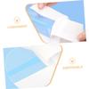 KOMBIUDA Women's Swimming Inserts, 4-Pack, PU, White, Disposable view 3