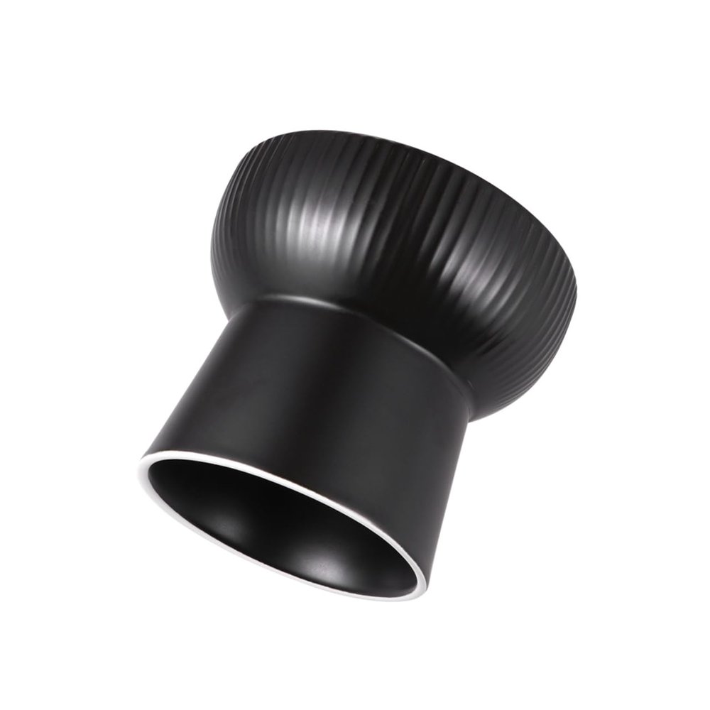 Black Ceramic Raised Feeder for Dogs and Cats