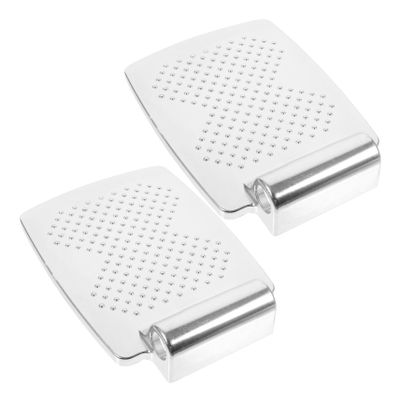 VALICLUD 2-Piece Height-Adjustable Wheelchair Footrests, Replacement Leg Rests