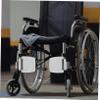 VALICLUD 2-Piece Height-Adjustable Wheelchair Footrests, Replacement Leg Rests view 3