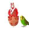 HEMOTON Parrot Flight Suit for Birds - Red view 4