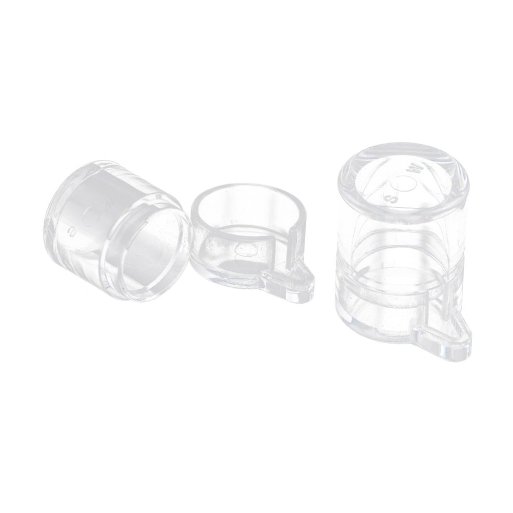 BUGUUYO 2-Piece Acrylic Ant Water Bowls, Transparent Drinking Dishes