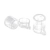 BUGUUYO 2-Piece Acrylic Ant Water Bowls, Transparent Drinking Dishes view 1