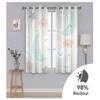 MAYNUO Blackout Curtains, 3D Cartoon Stars and Moon, 140 x 240 cm, 2-Piece Set view 4
