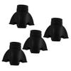 4-Pack Triangular Rubber Tips for Hiking and Walking Sticks view 1