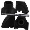 4-Pack Triangular Rubber Tips for Hiking and Walking Sticks view 3