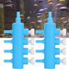 2pcs Aquarium Air Splitters - Flexible Air Pipe Distributor for 4mm Oxygen Pump Connectors view 2