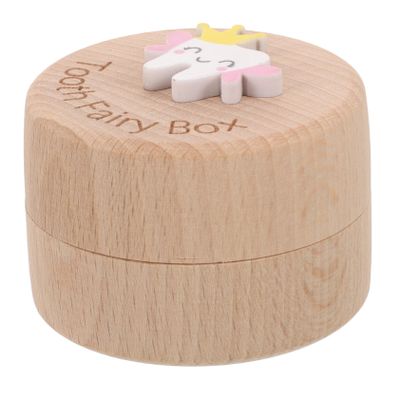 ERINGOGO Wooden Baby Tooth Keepsake Box