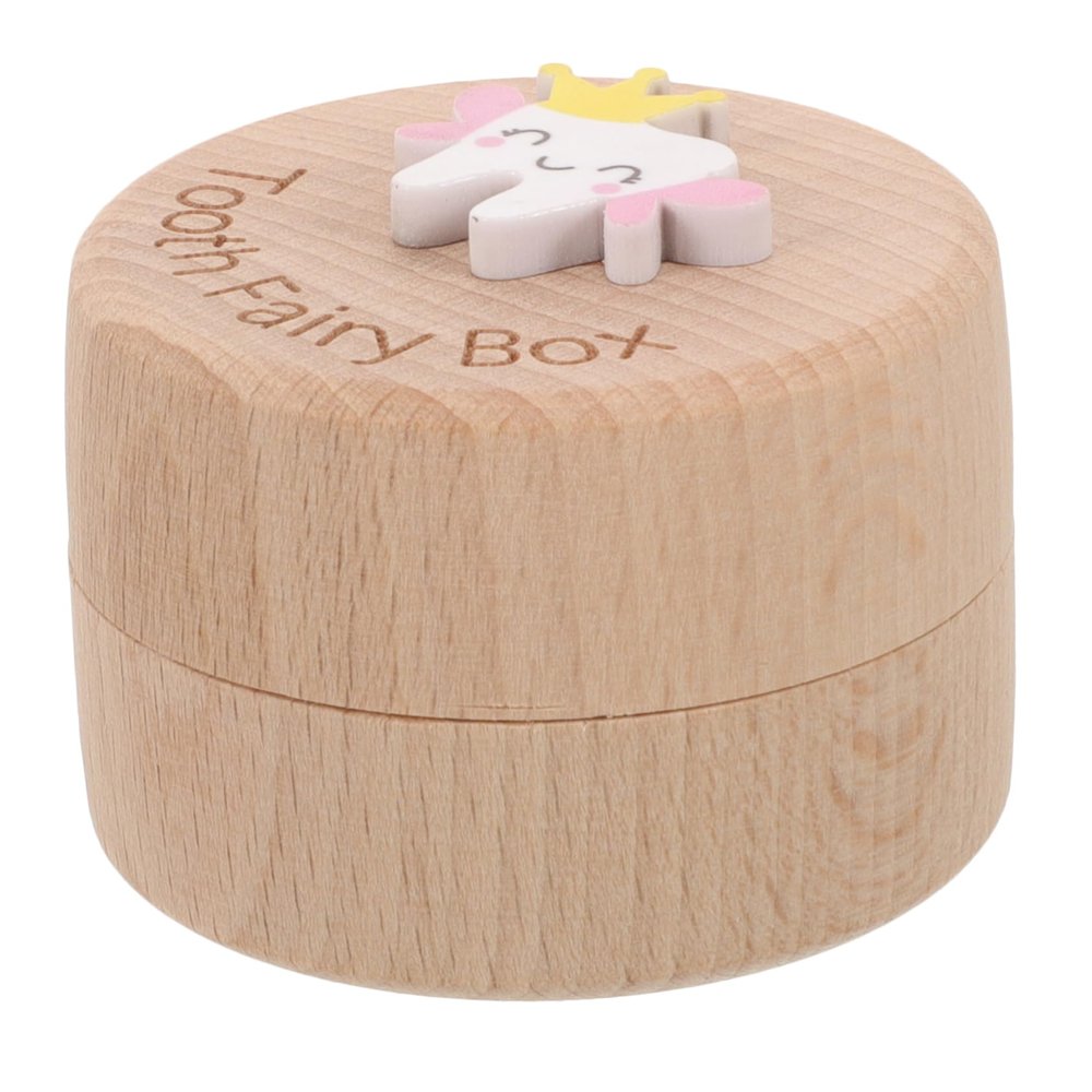 ERINGOGO Wooden Baby Tooth Keepsake Box