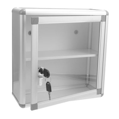Lockable Aluminum Alloy First-Aid Medicine Cabinet