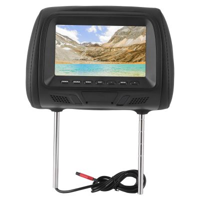 7-Inch RGB LCD Car Headrest Monitor, 1080p MP5 Video Player