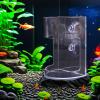 Aquarium Fish Feeder with Clear Feeding Bowl view 2