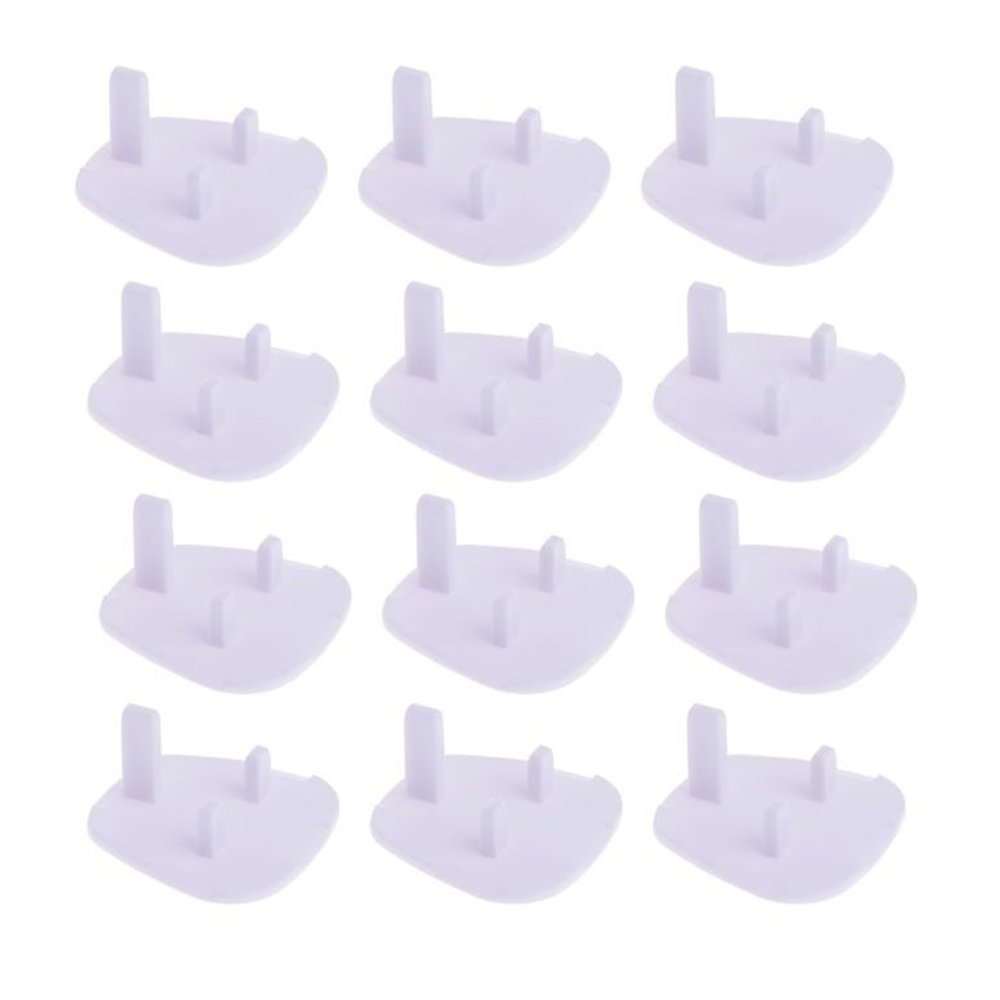 Baby-Proof Outlet Safety Covers, 12-Pack