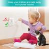 Baby-Proof Outlet Safety Covers, 12-Pack view 2