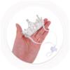 COLLBATH Shiny Silver Pet Crown with Adjustable Headband view 4