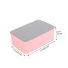 2-Pack Portable PP Baby Wipe Cases, Pink view 2
