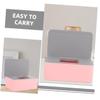2-Pack Portable PP Baby Wipe Cases, Pink view 3