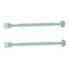Portable Back Scratcher, 27 Beads, 2-Pack, Green view 1