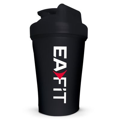 Protein Shaker - 400 mL BPA-Free - Stainless Steel Mixing Ball - Leakproof